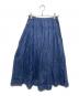 INGEBORG (インゲボルグ) レース切替スカート ネイビー サイズ:S：6000円