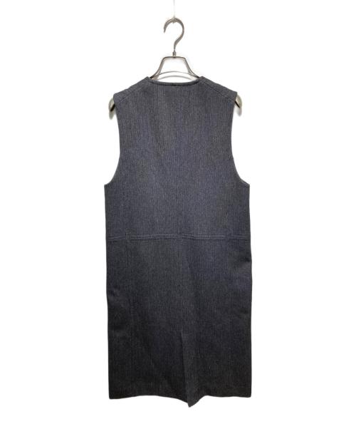 BEAUTY&YOUTH（ビューティーアンドユース）BEAUTY&YOUTH (ビューティーアンドユース) ヘリンボーンロングジレ グレー サイズ:ＸＳの古着・服飾アイテム