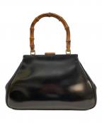 GUCCIグッチ）の古着「バンブーワンハンドルバック」｜ブラック