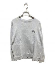 stussy（ステューシー）の古着「ベーシックロゴクルー」｜グレー