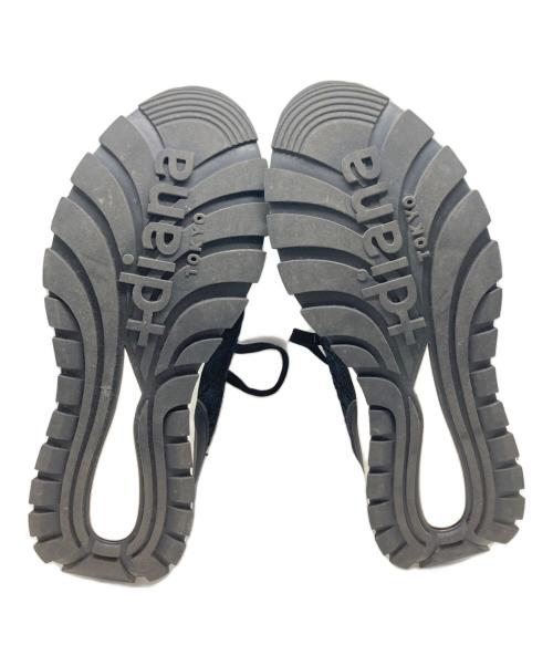 DIANA（ダイアナ）DIANA (ダイアナ) レースチュールスニーカー ブラック サイズ:23cmの古着・服飾アイテム