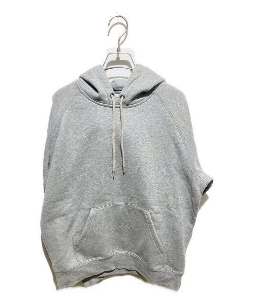 CarHartt（カーハート）CarHartt (カーハート) 袖ロゴパーカー グレー サイズ:Mの古着・服飾アイテム