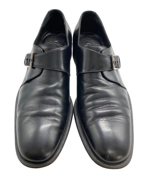 GUCCI（グッチ）GUCCI (グッチ) モンクストラップシューズ ブラック サイズ:43　1/2　Eの古着・服飾アイテム