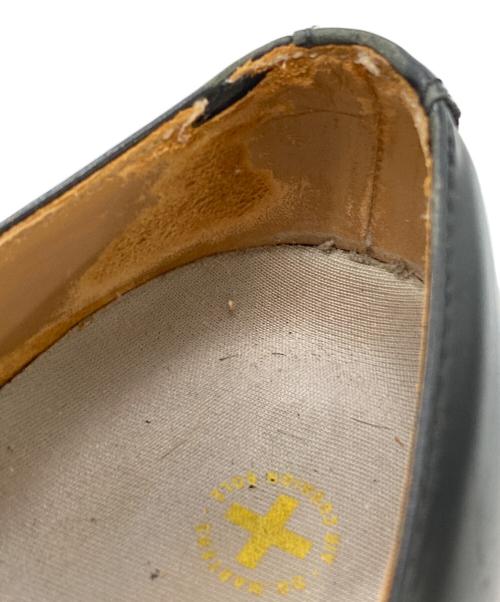 Dr.Martens（ドクターマーチン）Dr.Martens (ドクターマーチン) COMME des GARCONS HOMME DEUX (コムデギャルソン オム ドゥ) コラボ3ホールシューズ ブラック サイズ:UK10の古着・服飾アイテム