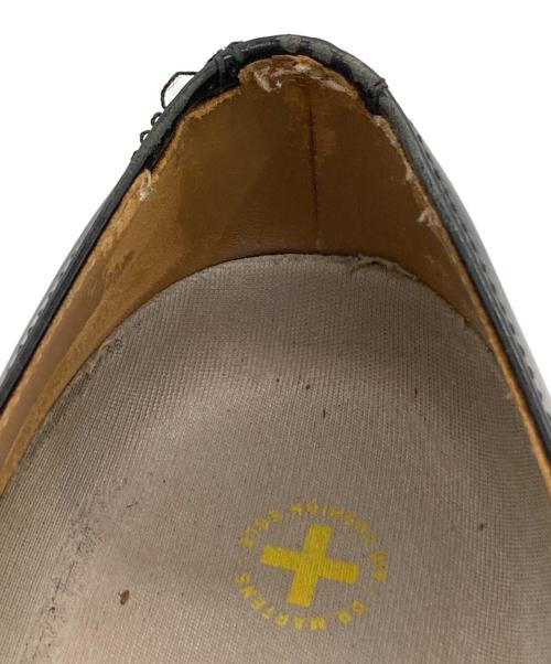Dr.Martens（ドクターマーチン）Dr.Martens (ドクターマーチン) COMME des GARCONS HOMME DEUX (コムデギャルソン オム ドゥ) コラボ3ホールシューズ ブラック サイズ:UK10の古着・服飾アイテム