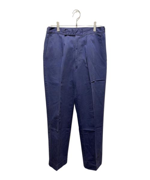 ROYAL NAVY（ロイヤルネイビー）ROYAL NAVY (ロイヤルネイビー) ワーキングドレストラウザー ネイビー サイズ:85/88-8104の古着・服飾アイテム