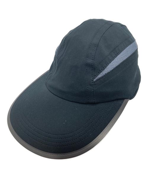 COMFORTABLE REASON（コンフォータブルリーズン）COMFORTABLE REASON (コンフォータブルリーズン) Stretch active cap ブラックの古着・服飾アイテム