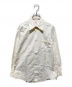 BROOKS BROTHERSブルックスブラザーズ）の古着「USA製 ボタンダウンシャツ Est.1818」｜生成り