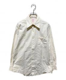 BROOKS BROTHERS（ブルックスブラザーズ）の古着「USA製 ボタンダウンシャツ Est.1818」｜生成り