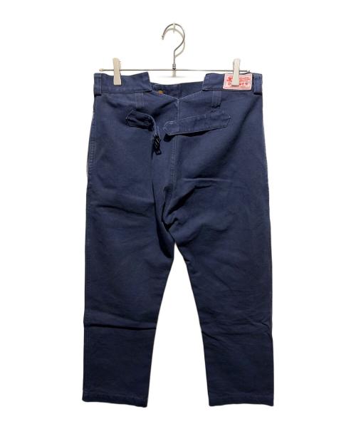 pascal donquino（パスカル・ドンキーノ）PASCAL DONQUINO (パスカル・ドンキーノ) DOLMEN (ドルメン) ワークパンツ ネイビー サイズ:不明の古着・服飾アイテム