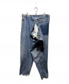 MAISON EUREKAメゾンエウレカ）の古着「VINTAGE REWORK BIGGY 017」｜インディゴ