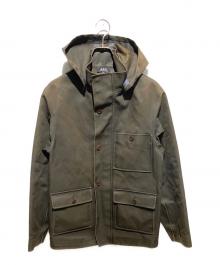 A.P.C.（アーペーセー）の古着「OLD ラバーコーティングジャケット」｜ブラウン