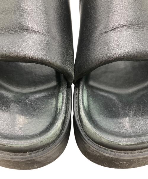 MAISON SPECIAL（メゾンスペシャル）MAISON SPECIAL (メゾンスペシャル) SPECIAL SHOES FACTORY (スペシャルシューズファクトリー) 東京産イタリアンビブラムソールシャワーサンダル ブラック サイズ:不明の古着・服飾アイテム