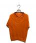 creslan casual（クレスラン カジュアル）の古着「ヴィンテージ半袖スウェット」｜オレンジ