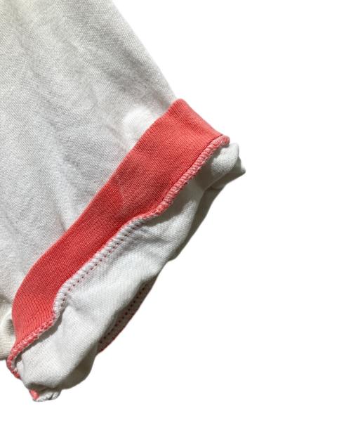 signal（シグナル）signal (シグナル) 80's BUDWEISER リンガーTシャツ ピンク×ホワイト サイズ:Lの古着・服飾アイテム