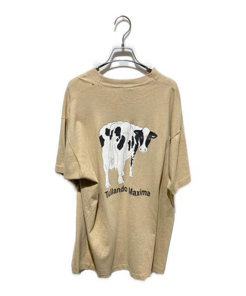 FRUIT OF THE LOOM（フルーツオブザルーム）FRUIT OF THE LOOM (フルーツオブザルーム) プリントTシャツ ベージュ サイズ:ＸＬの古着・服飾アイテム