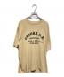 FRUIT OF THE LOOM（フルーツオブザルーム）の古着「プリントTシャツ」｜ベージュ