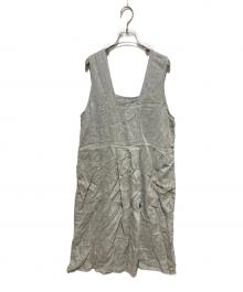 FLAX by jeanne engelhart（フラックス バイ ジーン エンゲラール）の古着「リネンワンピース」｜グレー