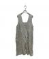 FLAX by jeanne engelhart (フラックス バイ ジーン エンゲラール) リネンワンピース グレー サイズ:Ｌ：5000円