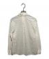 MACPHEE (マカフィー) 25AW フロッキーレース レギュラーカラーシャツ アイボリー サイズ:38：10000円