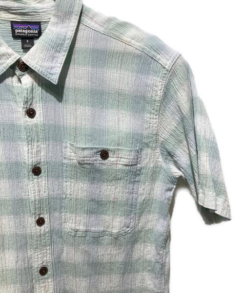 Patagonia（パタゴニア）Patagonia (パタゴニア) SP19シアサッカーシャツ ブルー サイズ:Sの古着・服飾アイテム
