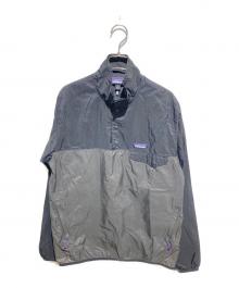 Patagonia（パタゴニア）の古着「SP21ナイロンジャケット/Houdini Snap-T Pullover」｜ブラック×グレー