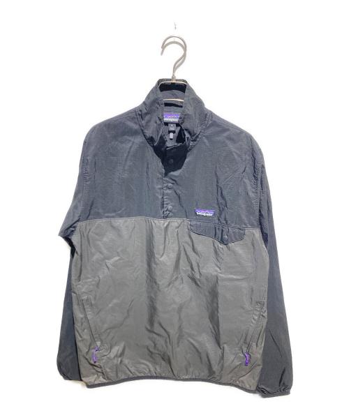 Patagonia（パタゴニア）Patagonia (パタゴニア) SP21ナイロンジャケット/Houdini Snap-T Pullover ブラック×グレー サイズ:Sの古着・服飾アイテム