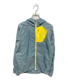 Patagonia（パタゴニア）の古着「SP17 Houdini Jacket」｜イエロー×ブルー