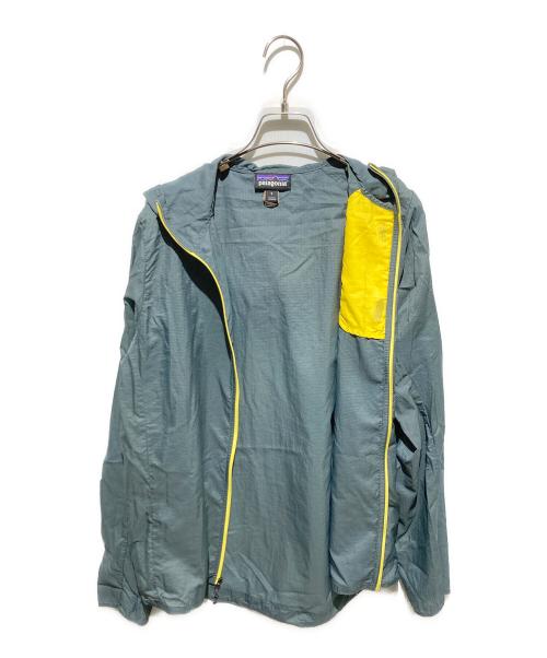 Patagonia（パタゴニア）Patagonia (パタゴニア) SP17 Houdini Jacket イエロー×ブルー サイズ:Sの古着・服飾アイテム