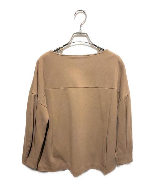 martinique（マルティニーク）martinique (マルティニーク) レーヨンブレンドブラウス ブラウン サイズ:2の古着・服飾アイテム