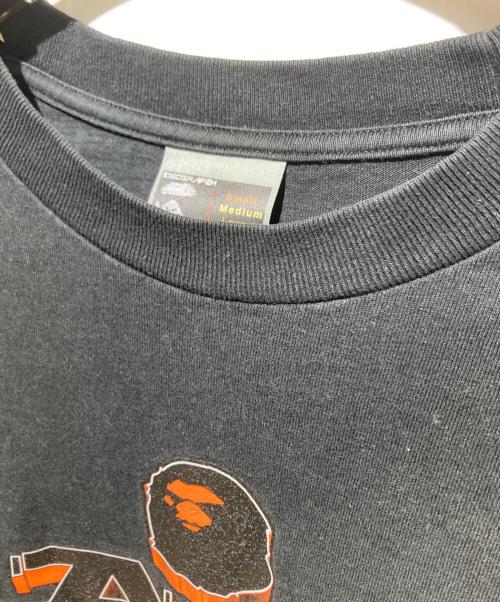 A BATHING APE（アベイシングエイプ）A BATHING APE (アベイシングエイプ) 90s プリントカットソー ブラック サイズ:Mの古着・服飾アイテム