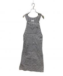 PINK HOUSE（ピンクハウス）の古着「ギンガムジャンパースカート」｜グレー×ブラック