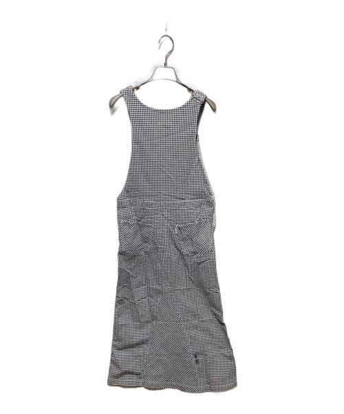 PINK HOUSE（ピンクハウス）PINK HOUSE (ピンクハウス) ギンガムジャンパースカート グレー×ブラック サイズ:FREEの古着・服飾アイテム