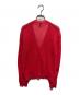 6(ROKU) BEAUTY&YOUTH (ロク ビューティーアンドユース) SUKE TUCK CARDIGAN/シアーカーディガン レッド サイズ:不明：5000円