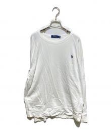 POLO RALPH LAUREN（ポロ・ラルフローレン）の古着「ラグランスウェット」｜ホワイト