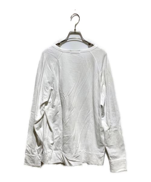 POLO RALPH LAUREN（ポロ・ラルフローレン）POLO RALPH LAUREN (ポロ・ラルフローレン) ラグランスウェット ホワイト サイズ:Ｌの古着・服飾アイテム