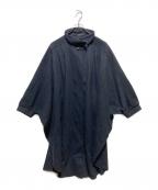 Echter Lodenエヒター・ローデン）の古着「オーストラリア製 Echter Loden/ドルマンコート」｜ブラック