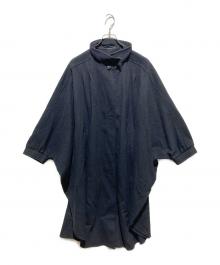 Echter Loden（エヒター・ローデン）の古着「オーストラリア製 Echter Loden/ドルマンコート」｜ブラック