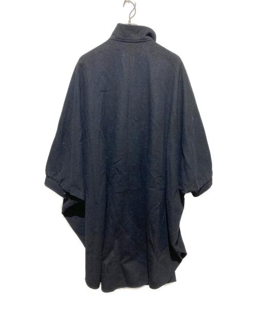 Echter Loden（エヒター・ローデン）Echter Loden (エヒター・ローデン) オーストラリア製 Echter Loden/ドルマンコート ブラック サイズ:44の古着・服飾アイテム