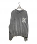JUUN.Jジュン・ジー）の古着「GRAPHIC SWEATSHIRT」｜グレー