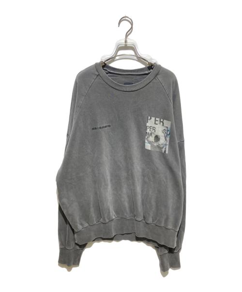 JUUN.J（ジュン・ジー）Juun.J (ジュン・ジー) GRAPHIC SWEATSHIRT グレー サイズ:不明の古着・服飾アイテム