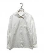 LOEWEロエベ）の古着「ANAGRAM JACQUARD SHIRT/アナグラム ジャガードシャツ」｜ホワイト