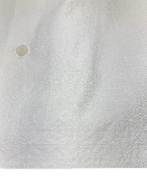 LOEWE（ロエベ）LOEWE (ロエベ) ANAGRAM JACQUARD SHIRT/アナグラム ジャガードシャツ ホワイト サイズ:41の古着・服飾アイテム