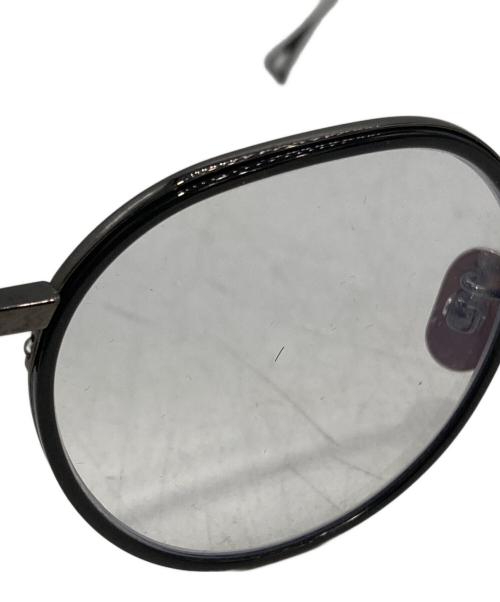 ISSEY MIYAKE（イッセイミヤケ）ISSEY MIYAKE (イッセイミヤケ) 金子眼鏡 (カネコガンキョウ) サングラス PANT-V S ブラック サイズ:47□22-145の古着・服飾アイテム