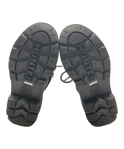 HUNTER（ハンター）HUNTER (ハンター) レースアップブーツ ブラック サイズ:UK5の古着・服飾アイテム