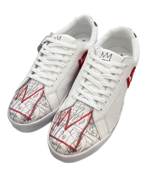 Sangacio（サンガッチョ）Sangacio (サンガッチョ) にゅ SG『Basquiat』 ホワイト サイズ:26.5cmの古着・服飾アイテム