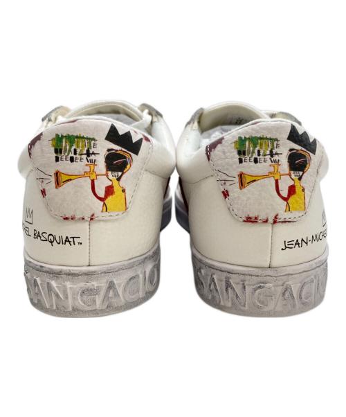 Sangacio（サンガッチョ）Sangacio (サンガッチョ) にゅ SG『Basquiat』 ホワイト サイズ:26.5cmの古着・服飾アイテム
