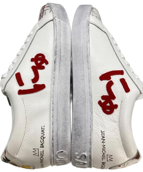 Sangacio（サンガッチョ）Sangacio (サンガッチョ) にゅ SG『Basquiat』 ホワイト サイズ:26.5cmの古着・服飾アイテム