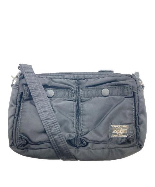 PORTER（ポーター）PORTER (ポーター) タンカー/ミニショルダーバッグ ブラックの古着・服飾アイテム