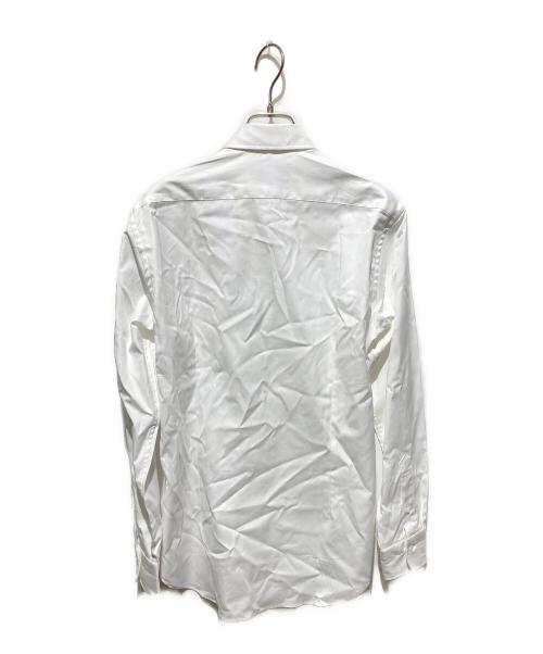 FAIRFAX（フェアファックス）FAIRFAX (フェアファックス) THOMAS MASON (トーマスメイソン) 長袖シャツ ホワイト サイズ:37の古着・服飾アイテム